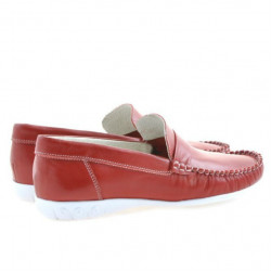 Mocassini donna 189 rosso