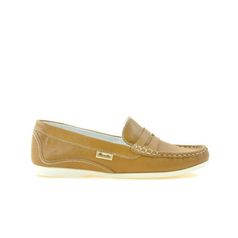 Mocassini donna 661 marrone cerato