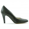 Scarpe eleganti donna 1234 coccodrillo verde
