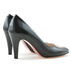 Scarpe eleganti donna 1234 laccate nere satinate