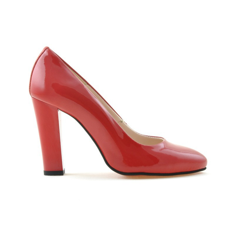 Scarpe eleganti donna 1214 vernice rossa