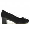 Scarpe casual / eleganti donna 628 nero velluto