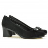 Scarpe casual / eleganti donna 628 nero velluto