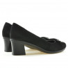 Scarpe casual / eleganti donna 628 nero velluto