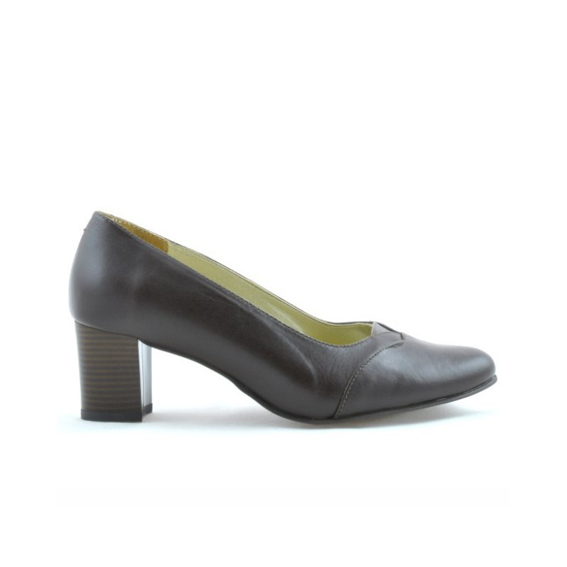 Scarpe eleganti donna (modello largo) 1072xxl caffè