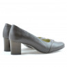 Scarpe eleganti donna (modello largo) 1072xxl caffè