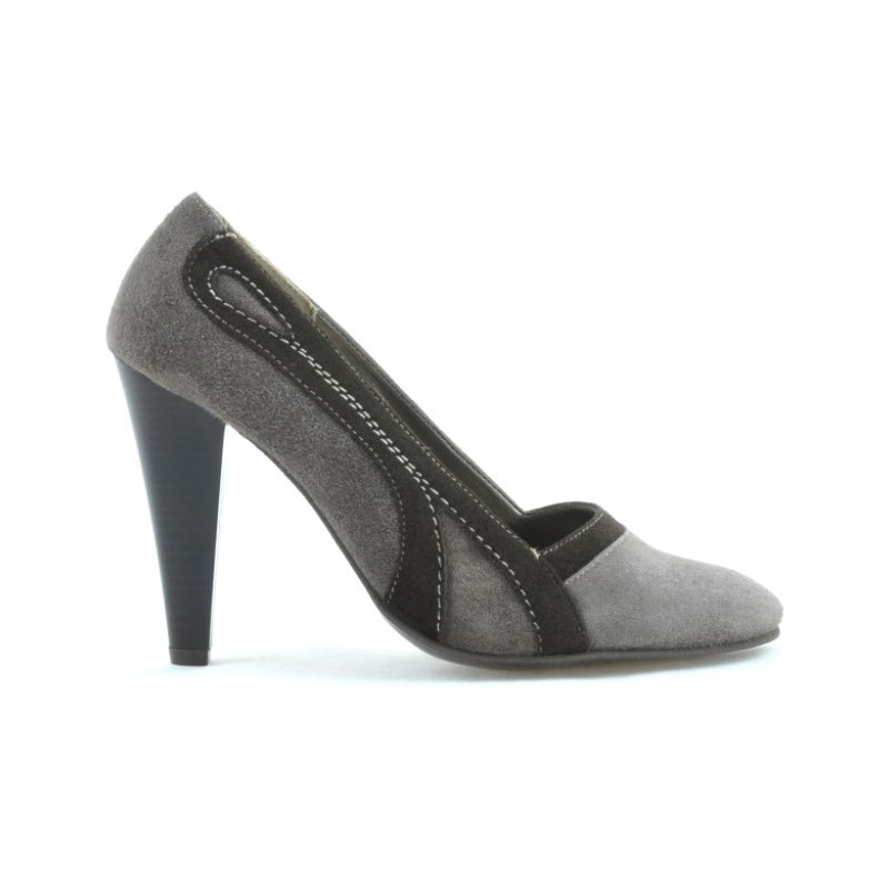 Scarpe eleganti da donna 1208 sabbia antelope combinato