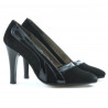 Scarpe eleganti da donna 1208 nero antilope combinato