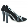 Scarpe eleganti da donna 1208 nero antilope combinato