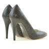 Scarpe eleganti donna 1241 croco marrone