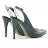 Sandali donna 1235 vernice indaco