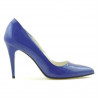 Scarpe eleganti donna 1246 vernice blu