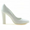 Scarpe eleganti donna 1214 vernice bianca