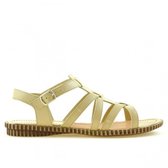 Sandali donna 595 beige 1