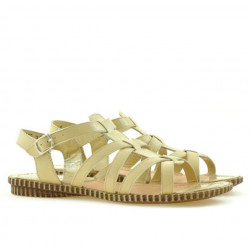 Sandali donna 595 beige 1