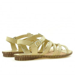 Sandali donna 595 beige 1
