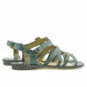 Sandali donna 595 verde