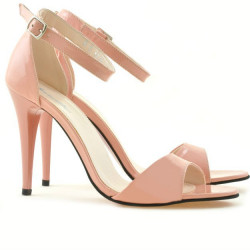 Sandali donna 1238 vernice rosa